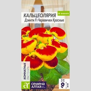 Кальцеолярия Дэинти F1 Черевички красные