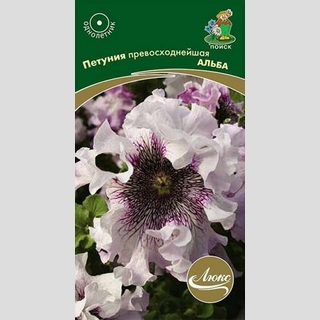 Петуния превосходнейшая Альба