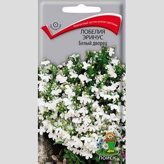 Лобелия Белый дворец (эринус)