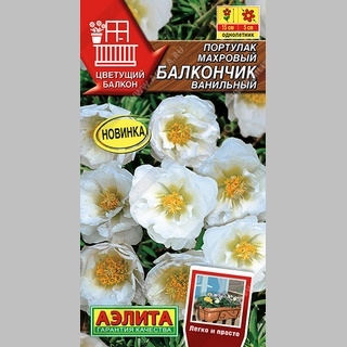 Портулак Балкончик Ванильный (махровый)