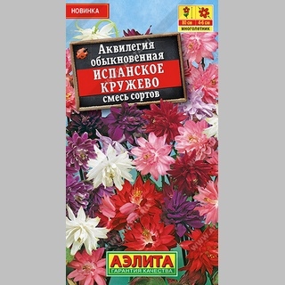 Аквилегия Испанское кружево смесь
