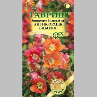 Антирринум Антик Оранж биколор (Львиный зев)