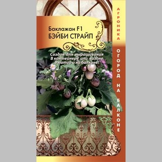 Баклажан Бэйби Страйп F1