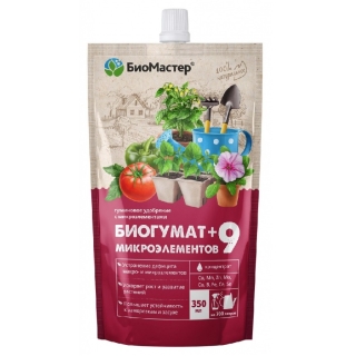 Биогумат+9 микроэлементов 350 мл