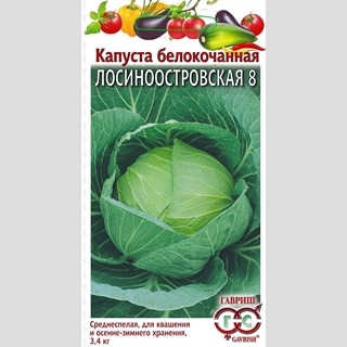 Капуста Лосиноостровская-8