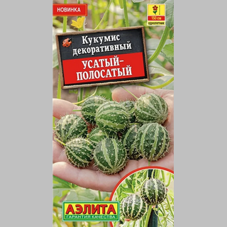 Кукумис декоративный Усатый-полосатый
