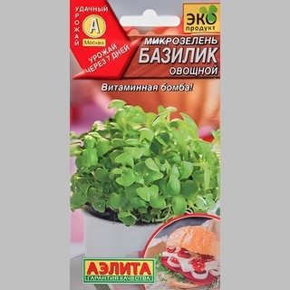 Микрозелень Базилик овощной