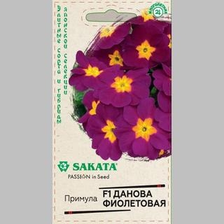 Примула Данова фиолетовая F1