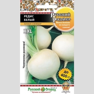 Редис Русский размер Белый XXL