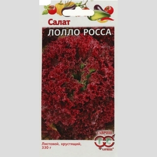 Салат Лолло Росса листовой