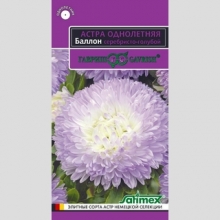 Астра Баллон Серебристо-голубой