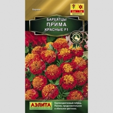 Бархатцы Прима F1 Красные
