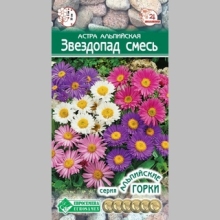 Астра Звездопад смесь (альпийская)