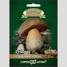 Грибы - Дубовик оливково-бурый на зерновом субстрате (мицелий) 15мл (большой пакет)