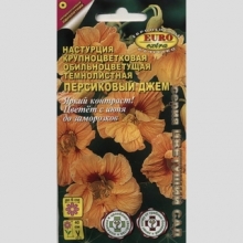 Настурция Персиковый джем (тёмнолистная)