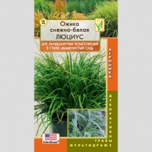 Ожика Люциус снежно-белая