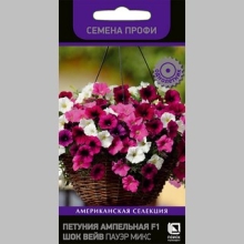 Петуния Шок Вейв F1 Пауэр Микс (Семена Профи)