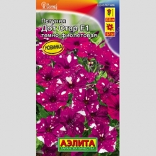 Петуния Дот Стар F1 Темно-фиолетовая