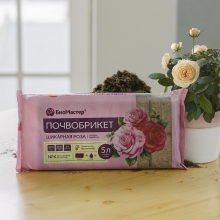Почвобрикет Шикарная роза 5л БиоМастер