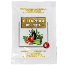 Янтарная кислота 2г