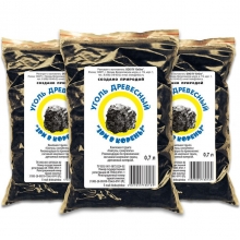 Уголь древесный(отсев) 0,7л