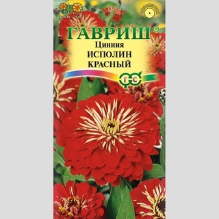 Цинния Исполин красный