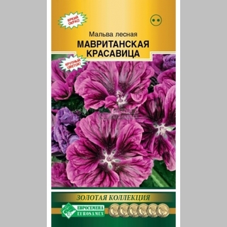 Мальва Мавританская красавица (лесная)